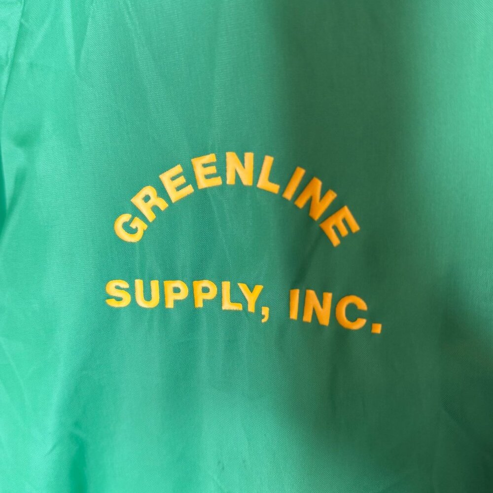 Vintage John Deere Greenline Supply Inc. Green Jacket Hartwell Medium 38-40 - Picture 5 of 5